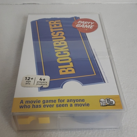 The Blockbuster Party Game Movie Trivia Board Game - Picture 1 of 7